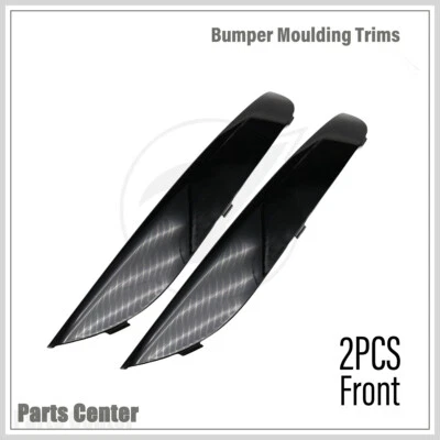 Molduras de parachoques delantero derecho+derecho para BMW Serie 7 F01 F02 2009-2015 M Sport Foto 1 de 4