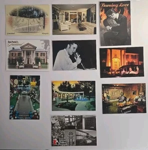 Elvis Presley Postkarten Made In Memphis Tennessee Lot 10 Sammlerstücke - Bild 1 von 7