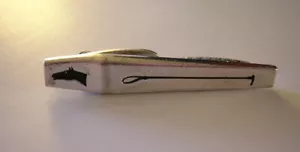 Vintage Pferderennen Reiten Gerte Polo Krawattenklammer Hickox - Bild 1 von 2