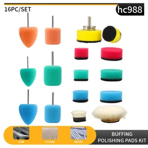 Mini Polieren Wachsen Polieren Schwamm Pads Kit Set für Auto Polierer Drehwerkzeug - Bild 1 von 7