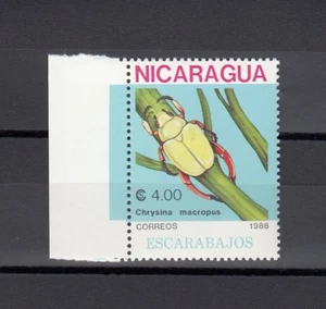 TIMBRE STAMP 1 NICARAGUA Y&T#1512 FAUNE INSECTE NEUF**/MNH-MINT 1988 ~A78 - Picture 1 of 1