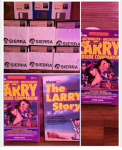 Leisure Suit Larry II 2 MS DOS Spiel 3,5" 9 Disketten Set + 2 Strategiebücher - Bild 1 von 15