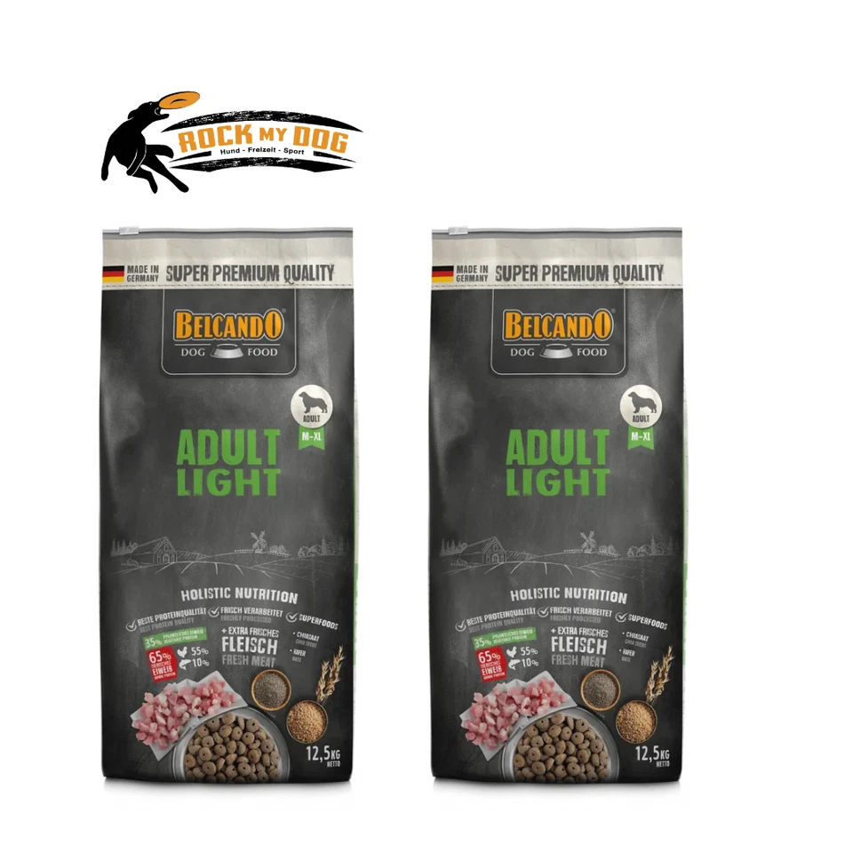 Belcando Adult Light 2 x 12,5 kg I Trockenfutter I Diät I Balance I Sparpaket - Bild 1 von 1