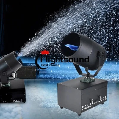 2000W Moving Head Snow Maker Snowflake Machine Remote Control for Party Event - Image 1 of 4