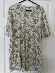 Men’s Zara Floral T Shirt Size XL - Picture 1 of 3