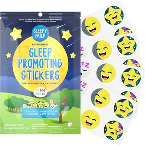 BUZZPATCH SleepyPatch Sleep Promoting Stickers for Kids and Adults (24 Pack) -