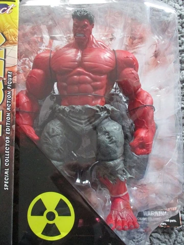 Marvel Select 9 Inch Action Figure - BRAND NEW Red Hulk Cover