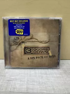 Six Pack Of Hits by 3 Doors Down (CD, Nov-2008, Universal Republic) SEALED B21 - Imagen 1 de 2