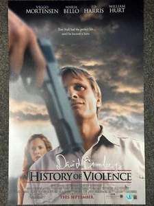 David Cronenberg foto firmata Storia della violenza 12x18 BAS Beckett - Foto 1 di 1