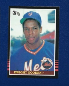 1985 tarjeta de béisbol Donruss #190 Dwight Doc Gooden Mets de Nueva York casi nuevo novato - Imagen 1 de 2