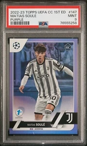 2022-23 Topps UCC CC Matias Soule #147 1ª Edición Púrpura/30 RC Rookie - Imagen 1 de 2