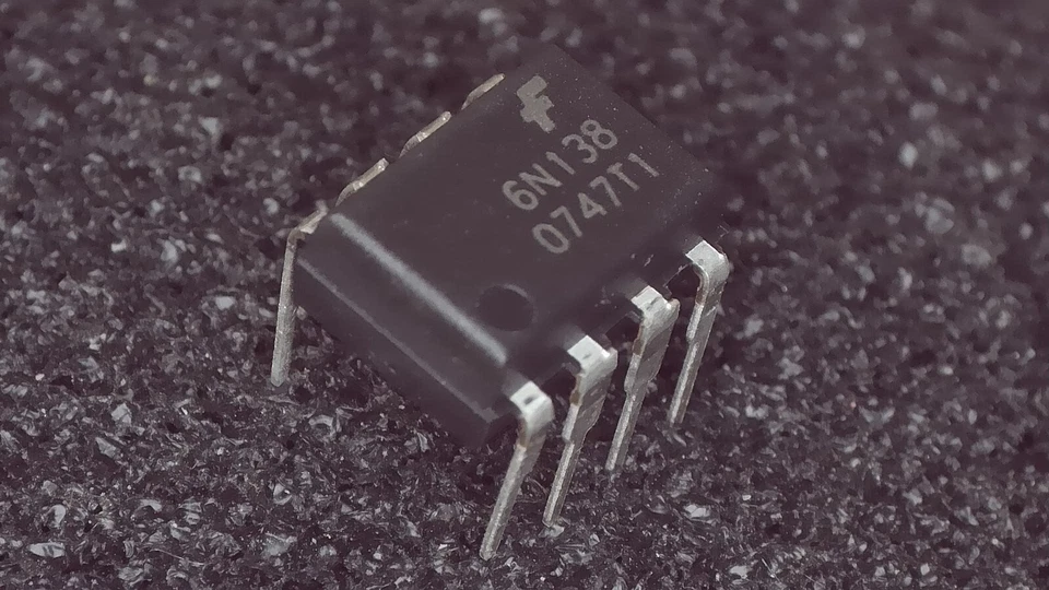 Cantidad 2 - Optoacoplador de alta velocidad Fairchild 6N138 / 6N138S DIP8 - Nuevo Foto 1 de 1