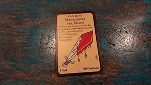 MUNCHKIN - BLUTSCHWERT der MACHT  Promo Karte / Card - NEU - Bild 1 von 2