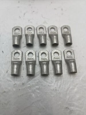 (Qty. 10) One Hole Compression Lugs, AN-2YA, 5/16" - Image 1 of 2