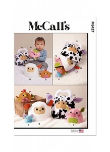 McCall's Giocattolo MODELLO DA CUCIRE M8427 Nidificazione Animali da cortile - Foto 1 di 6
