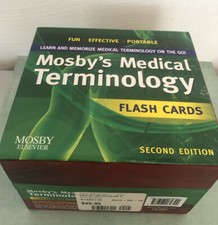 Mosby's Medical Terminology Flash Cards 2nd edition Study