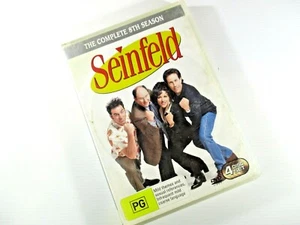DVD Seinfeld Season 8 4 Disc Set PG PAL 2007 Sony Tested - Picture 1 of 8