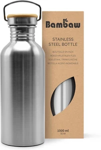 32 Oz Trinkflasche | Metall Wasserflasche | Nicht Isoliert Einwandig Edelstahl Wa - Bild 1 von 12