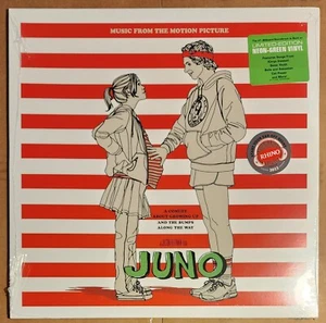 JUNO - Music From The Motion Picture - New 1 LP Neon Green Vinyl - Picture 1 of 3