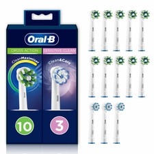 Oral-B Testine Ricambio 10 Cross Action e 3 Precison Clean Spazzolino Elettrico