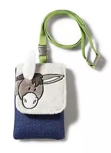 Nici 35526 Funda Móvil Burro Regalo Correa de Peluche/Poliéster, 12 x 8 cm - Imagen 1 de 5