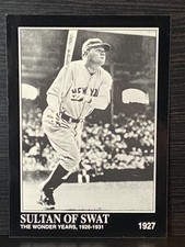 1992 Megacards Babe Ruth Collection Card 112 Sultan Of Swat 