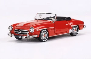 GFCC Escala 1/64 Para Mercedes-Benz 190 SL 1957 Rojo Diecast Juguete Modelo Colección - Imagen 1 de 7