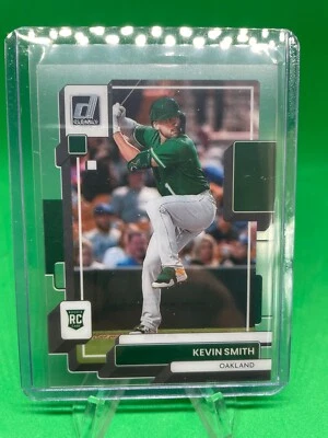 2022 CHRONICLES CLEARLY DONRUSS KEVIN SMITH ROOKIE #23 Oakland A's - Image 1 of 2