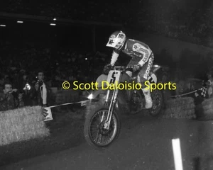 1986 RICK JOHNSON AMA ANAHEIM SUPERCROSS 8 X 10 FOTO MOTOCROSS RACING - Bild 1 von 1