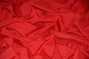 Cubierta de mesa de tela de popelín rojo poliéster liso de 60"" de YD ropa de decoración  - Imagen 1 de 1