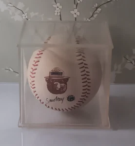 Smokey the Bear Defunct Portland Beavers Minor League Baseball Souvenir in case - Picture 1 of 7