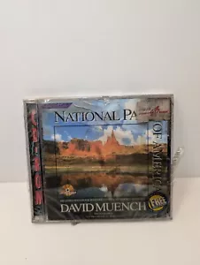 NATIONAL PARKS OF AMERICA Photography by David Muench 1995 CD-ROM New/Case Crack - Picture 1 of 3