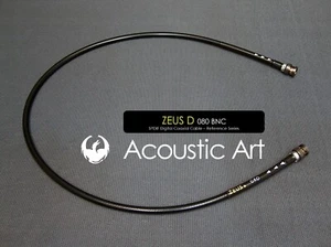 SPDIF Acoustic Art ZEUS D 080 BNC Digital Signalkabel 80cm High-End 75 Ohm - Bild 1 von 10