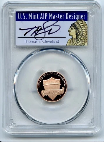 🇺🇸2022 S 1C Lincoln Cent PCGS PR70DCAM FDOI Thomas Cleveland Native🇺🇸 Cover