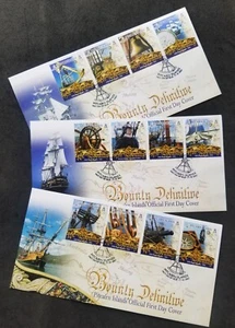 Pitcairn Island HMS Bounty Replica USA Definitive 2007 Sailing Ship Boat (FDC) - Picture 1 of 5