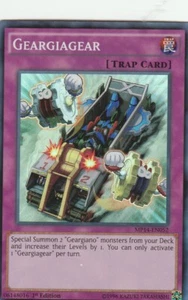 YUGIOH HOLO CARD GEARGIAGEAR MP14-EN052 1ST EDITION - Picture 1 of 1