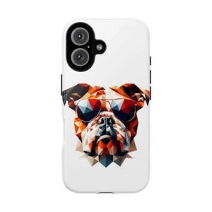 Süße Bulldogge mit Brille Handyhülle - Bild 1 von 89