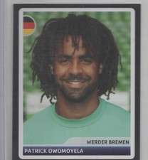 Patrick Owomoyela 2006-07 Panini Champions League Sticker Werder Bremen #180
