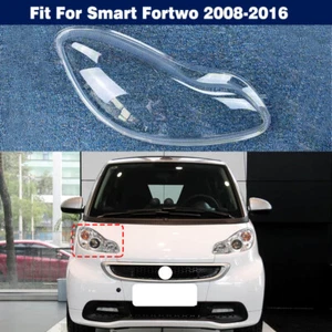 Cubierta de lente transparente para faro derecho + pegamento sellador para Smart Fortwo 2008-2016 - Imagen 1 de 13