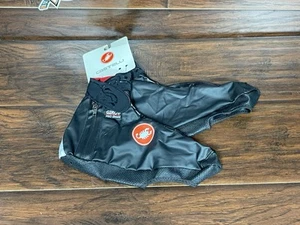 Castelli Cycling Show Cover Pioggia 2 schwarz Größe Small Giro + H2O Shield neuer Reißverschluss - Bild 1 von 10