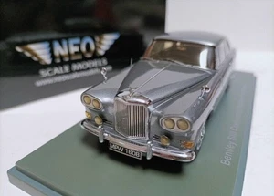 1/43 Resin car model Bentley SIII Continental silver gray - Picture 1 of 5