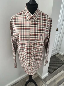 Fred Perry Check shirt size M chest 40 Mod Skinhead - Picture 1 of 5