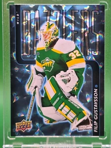 2025-26 Upper Deck Dazzlers Blue #DZ48 Filip Gustavsson - Picture 1 of 1