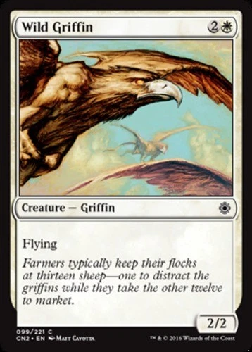 Wild Griffin - Conspiracy: Take the Crown #099/221 MTG Magic The Gathering - Image 1 of 1