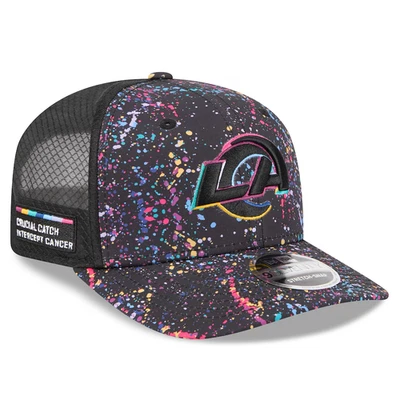 Gorra ajustable con cierre a presión Los Angeles Rams New Era 2025 NFL Crucial Catch 9SEVENTY Foto 1 de 4