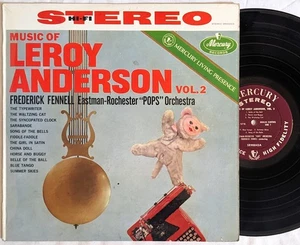 TAS Mercury SR 90043 MUSIC OF LEROY ANDERSON V.2 Fennell COLOR BACK stereo FR1/2 - Picture 1 of 5
