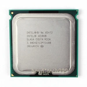 INTEL XEON X5472 PROCESSOR 3.0GHz/1600(SLASA SLBBB)LGA 771/Socket J CPU - Picture 1 of 1