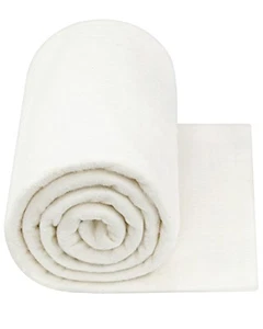 Natural Cotton Batting for Quilts: 47-Inch x 59-Inch Light Weight Purely Natu... - Picture 1 of 6