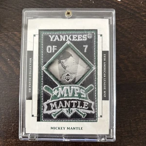 2006 Upper Deck UD Patch Collection Mickey Mantle MVP-7 - Picture 1 of 2