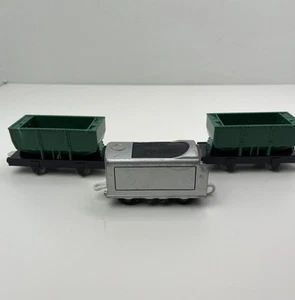Thomas & Friends 3x Non Motorized Push/Pull Cargo Carts Container Mattel 2009 - Bild 1 von 9